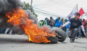 Aksi Demonstrasi 1 September 2025 di Palu