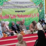 Suasana peringatan Maulid Nabi Muhammad SAW di Masjid Baiturrahim Palu, Sabtu (6/9/2025). (©Prokopim Setda Kota Palu/Iwan)