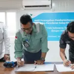 Penandatangan MoU antara PT Vale Indonesia dengan BNN Morowali terkait pearng terhadap narkoba. (©PT Vale Indonesia)