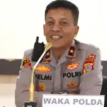 Wakapolda Sulteng, Brigjen Pol Helmi Kwarta Kusuma Putra Rauf pada pembekalan siswa SPN, Rabu (3/9/2025). (©Humas Polda Sulteng)