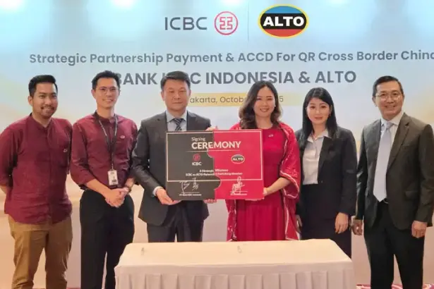 Kerjasama ALTO dengan Bank ICBC Indonesia. (©ALTO)
