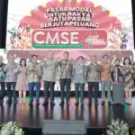 Seremonial penutupan Capital Market Summit & Expo (CMSE) 2025 di Gedung Bursa Efek Indonesia (BEI), Jakarta, Minggu (19/10/2025). (© BEI)