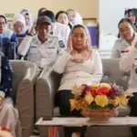 Wali kota Hadianto Rasyid dan Wakil Wali Kota Imelda Liliana Mihidin pad apersemian Poliklik SOre Eksekutif di RSUD Anutapura Palu, Rabu (15/10/2025). (© Prokopim Setda Kota Palu/Iwan)