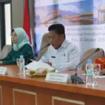 Pembukaan Sekolah Lapang Gempa Bumi di Ruang Rapat Bantaya, Kantor Wali Kota Palu, Kamis (30/10/2025). (©Prokopim Setda Kota Palu/Iwan)