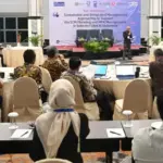 Suasana High Level Dialog untuk mendukung Integrated Coastal Management (ICM) and Marine Protected Area (MPA), di Hotel Gransya, Kamis (23/10/2025). (©Biro Adpim Pemprov Sulteng)
