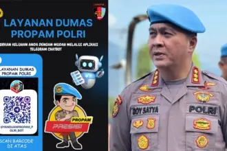 Kabidpropam Polda Sulawesi Tengah Kombes Pol. Roy Satya Saputra. (© Humas Polda Sulteng)