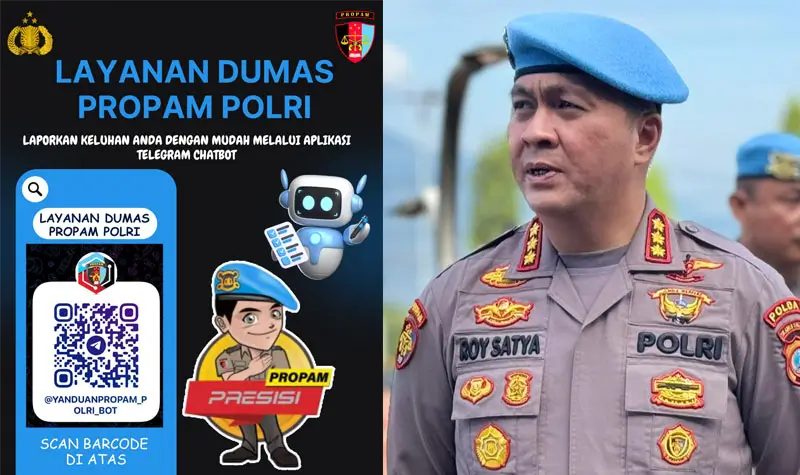 Kabidpropam Polda Sulawesi Tengah Kombes Pol. Roy Satya Saputra. (© Humas Polda Sulteng)