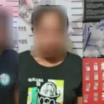 Ayah dan anak berinisial D dan N beserta barang bukti yang disita jajajran Satresnarkoba Polresta Palu, Sabtu (11/10/2025). (© Humas Polresta Palu)