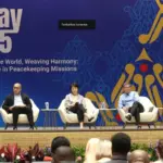 Peringatan 75 tahun kemitraan Indonesia dengan PBB di Jakarta, Juma t(24/10/2025). (©UN Indonesia/Kevin Surya)