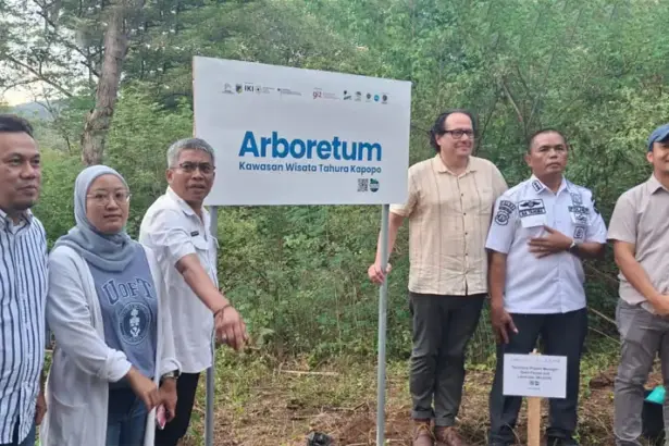 Kunjungan IKI-ZUG di Tahura Kapopo, Rabu (22/10/2025). (©ROA Sutleng)