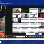 Dr Adfiyanti Fadjar pada diskusi strategi kebijakan implementasi Permenkumham 12/2021. (©Kemenkum Sulteng)
