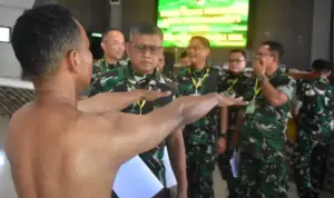 Kasdam XXIII/Palaka Wira Pimpin Sidang Parade 470 Calon Bintara TNI AD