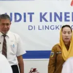 Wawali Imelda Liliana Muhidin pada pembukaan Pelatihan Audit Berbasis Kinerja di Aula BPKP Sulteng, Senin (13/10/2025). (© Prokopim Setda Kota Palu/Jufri)