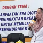 Wawali Imelda pada pembukaan pelatihan Wirausaha Muda di Palu, Rabu (29/10/2025). (©Prokopim Setda kota Palu/Ica)