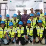 Seremonial Technician Development Program dan Fresh Operator Training hasil kolaborasi PT Vale Indonesia bersama PT Petrosea di Morowali, Sabtu (11/10/2025). (© PT Vale Indoensia)