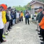 Pelatihan Desa Tangguh Bencana di Luwuk, Sabtu (22/11/2025). (©Basarnas Palu)
