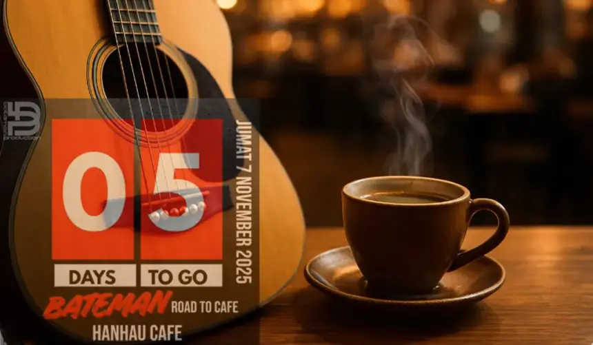 Ilustrasi musik cafe (©AI)