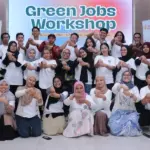 Kegiatann workshop Green Jobs oleh Koaksi di Palu, Kamis (27/11/2025). (©KOAKSI)