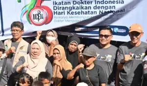 Dinkes Kota Palu Apresiasi Bakti Kesehatan IDI dan PT CPM di Uwentumbu