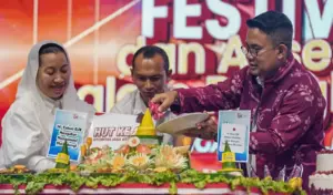 Puncak Festival UMKM oleh OJK Sulteng, Pemkot Teken MoU Pembiayaan