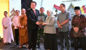 Vihara Karuna Dipa Palu Diresmikan Setelah 30 Tahun Pembangunan