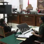 Mantan Ketua Dewan Pers, Yosep Stanley Adi Prasetyo, dihadirkan sebagai saksi ahli oleh Tempo dalam sidang gugatan Menteri Pertanian Amran Sulaiman di Pengadilan Negeri Jakarta Selatan, Jakarta, 3 November 2025. Tempo/Amston Probel