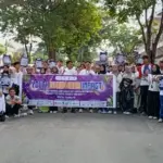 Komunitas Youth Ranger pada Youth Guardian Impact di Car Free Day Palu, MInggu (16/11/2025). (©Firmansyah)