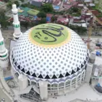 Foto udara Masjid Raya Baitul Khairaat Palu. (©bmzIMAGES/Basri Marzuki)