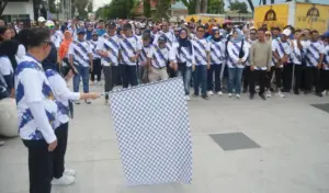 Jalan Sehat Muhammadiyah dan Korpri Dilepas di Vatulemo