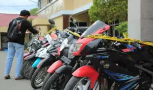 Polresta Palu Ungkap Sindikat Curanmor, 11 Unit Berhasil Diamankan