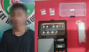 Polresta Palu Tangkap Pengedar Sabu di Tatanga