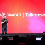 Peluncuran paket Promo Bundling Telkomsel x ChatGPT Go di Indonesia. (©Telkomsel)