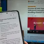 Afdhal, jurnalis media lokal yang memanfaatkan AI paket bundling Telkomsel untuk mendapatkan data populasi ternak sapi di Kota Palu. (©bmzIMAGES/Basri Marzuki)