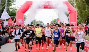 Tribute to Heroes, Telkomsel Gelar SIMPATI Fun Run 2025 di Palu