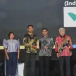Penyerahan tropi Gold Award Biodiversity Conservation kepada PT Vale Indonesia di Malaysia. (©PT Vale Indonesia)