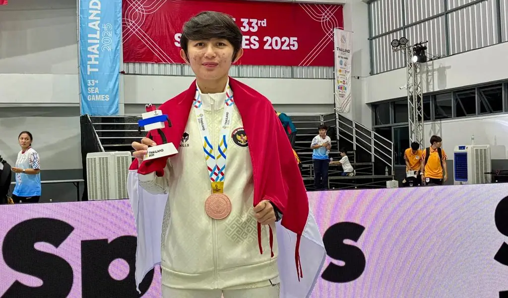 Akyko Micheel Kapito Raih Perunggu di SEA Games 2025 Thailand