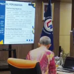 Kakanwil Ditjenpas Sulteng Bagus Kurniawan memaprkan proyek "Dari Narapaidana Menjadi Wirausaha" pada pelatihan kepemimpinan tingkat nasional di Jakarta, Selasa (9/12/2025). (©Humas Kanwil Ditjenpas Sulteng)