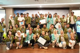 Peserta Media Training yang difasilitasi PT Vale Indonesia di Denpasar, Bali, Kamis (11/11/2025). (@PT Vale Indonesia)