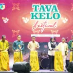 Pemukulan gimba menandai pembukaan Tava Kelo Fest 2025 di Lapangan Vatulemo, Jumat (5/12/2025) malam. (©Prokpim Setda Kota Palu/Jufri)