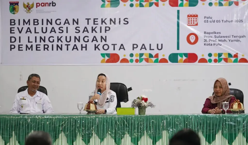 Wakil Wali Kota Palu Buka Bimtek Evaluasi SAKIP