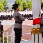 Upacara peringatan Hari Ibu ke-97 di Mako Polda SUlteng, Senin (22/12/2025). (©Humas Polda Sutleng)