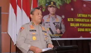 Polda Sulteng Gelar Latpraops Lilin Tinombala 2025 Jelang Nataru