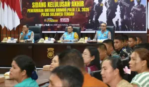 Polda Sulteng Umumkan 30 Peserta Lulus Seleksi Bintara Brimob Polri