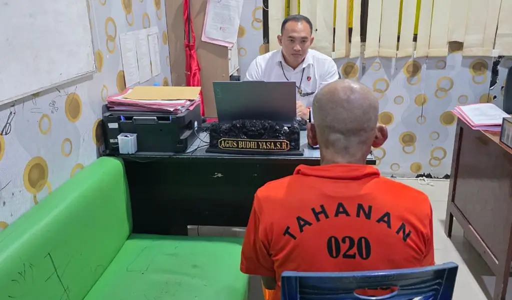 Polres Banggai Tahan Kakek Pelaku Pencabulan Dua Anak