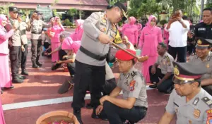 111 Personel Polresta Palu Naik Pangkat Periode 1 Januari 2026