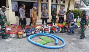 Enam Mesin Alkon Diamankan pada Penertiban PETI di Kasimbar