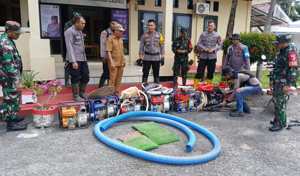 Enam Mesin Alkon Diamankan pada Penertiban PETI di Kasimbar