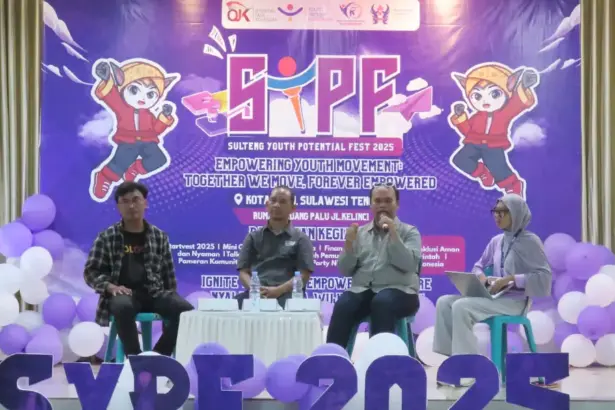 Malam puncak Sulteng Youth Potential Fest (SYPF) 2025 yang digelar YRI Sulteng. (©YRI Sulteng)