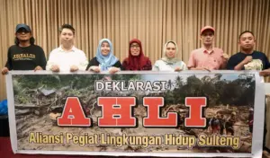 Pegiat Lingkungan Hidup Sulawesi Tengah Deklarasikan Aliansi AHLI