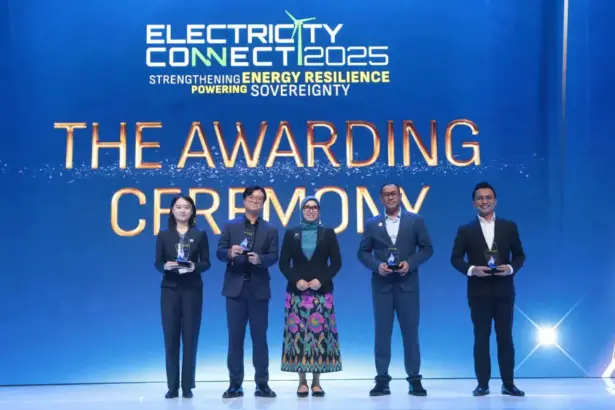 Pengakuan kepada Huawei sebagai “The Best Technology Provider”. (©Huawei)